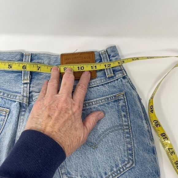 Levi Straus & Co. Women's Mom Skirt Button Front Denim Skirt Size 26 - Picture 4 of 4